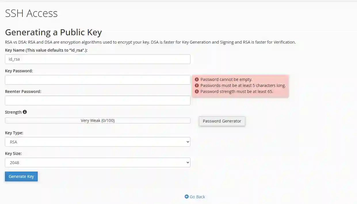 Password harus tetap di isi kalau lewat form