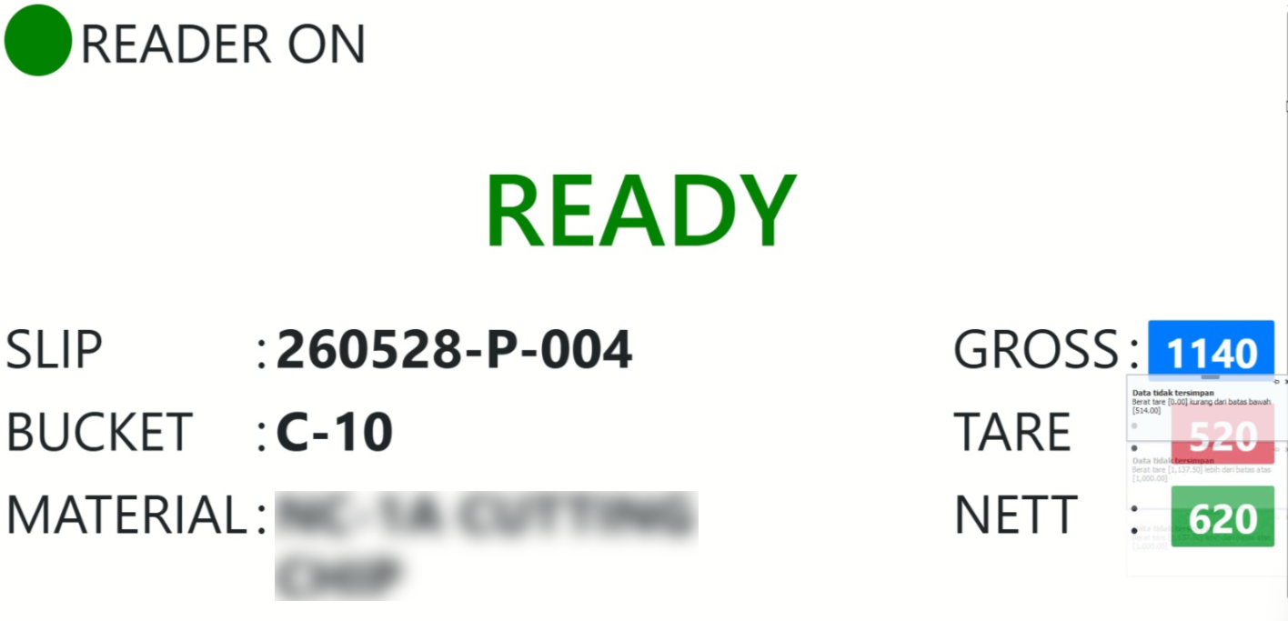 Remote Fleet Monitoring — Instant weighing monitoring dashboard for forklift operator mobility and efficiency.