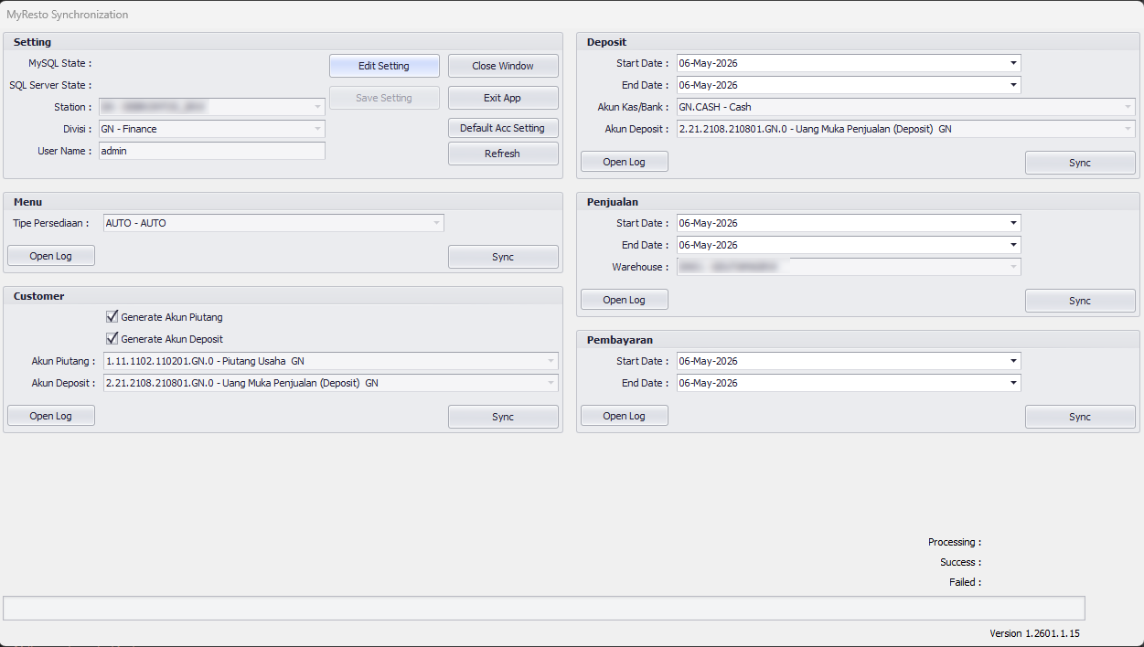 Transactional Data Orchestration — Cash flow and sales integration for stock validation and financial reporting.
