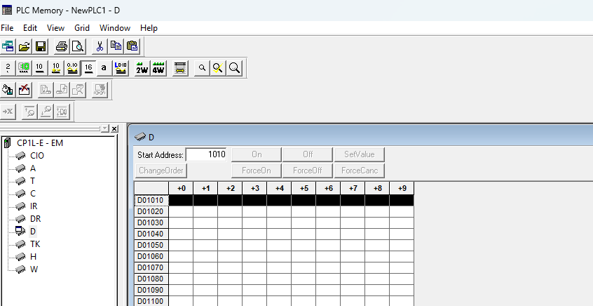 Debugging Data Memory Ladder